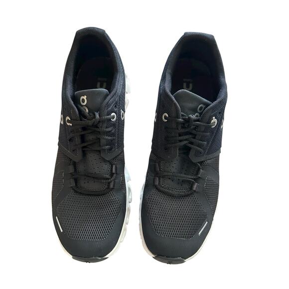 On Cloud ONCLOUD Cloud 5 Black White Running Shoes Sz 8.5 Women's EUC RARE - Picture 6 of 15